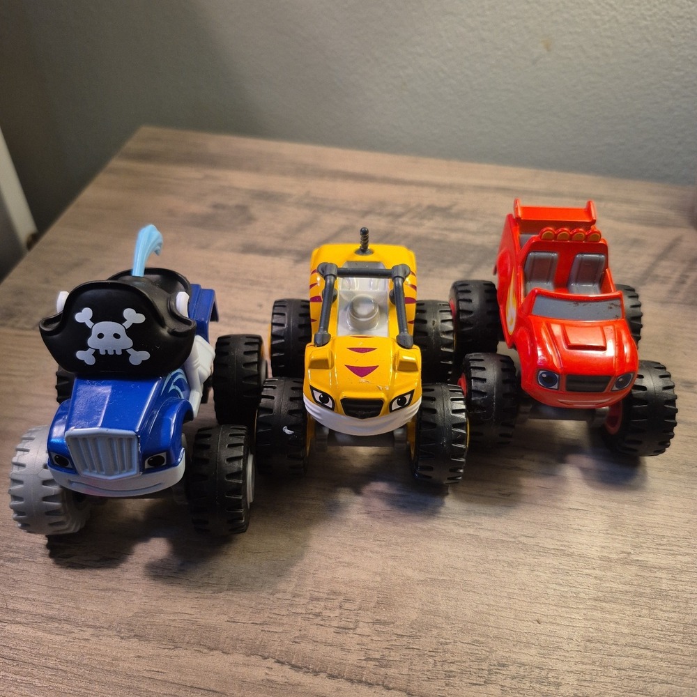 Blaze, Pirate Crusher, Stripes From Blaze & the Monster Machines